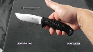 SMGR3151BK Steel Will Roamer R315 Fixed Blade Blk [upl. by Zarah706]