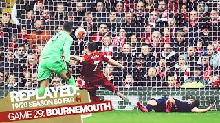 REPLAYED Liverpool 21 Bournemouth  Milner saves it after Salah amp Mane goals [upl. by Anirahc767]