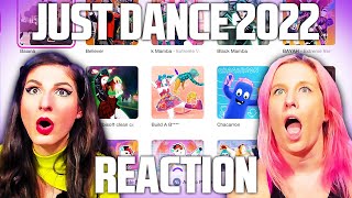 JUST DANCE 2022 FULL GAME REACTION a lot of unannounced maps 😱 w Astylia [upl. by Ramu]