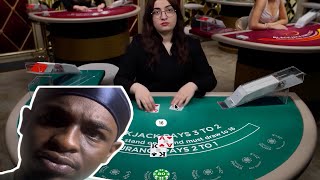 The Easiest Double Up No Sweat  Budget BlackJack 23 [upl. by Licna200]