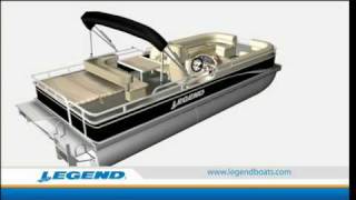 Legend Boats Pontoon Construction [upl. by Savdeep]