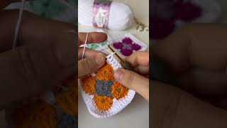 Very Easy Crochet ideas for Beginners⚡️  How to Crochet Granny Square Motif ⚡️😇  Baby Blanket [upl. by Elletnwahs608]