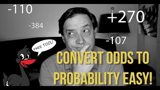 Math Hacks  Converting American Odds to Probability Made Easy [upl. by Eneg]