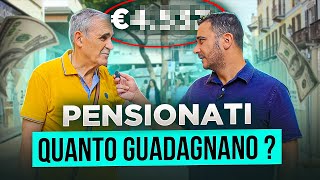 Quanto GUADAGNANO I PENSIONATI in italia  Lecco [upl. by Ossie]