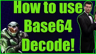 How to use Base64 Decode Fast Guide [upl. by Namreg638]