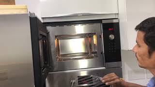 Bosch Builtin Microwave oven Demo [upl. by Ria]