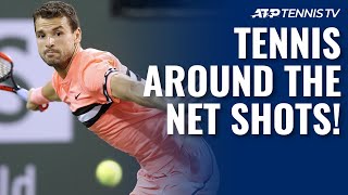 20 Times Tennis Players Went AROUND THE NET POST [upl. by Bergeman]