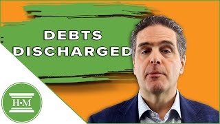 What debts are discharged by bankruptcy in Canada [upl. by Enajharas]