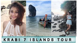 Krabi 7 Islands Tour By Speed Boat Ko Poda IslandBioluminescent PlanktonSnorkeling [upl. by Stein]