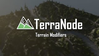 TerraNode Terrain Modifiers for Blender [upl. by Aneehsor17]