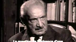 Documentaire “Martin Heidegger En chemin dans la pensée” 1975 [upl. by Lipinski]