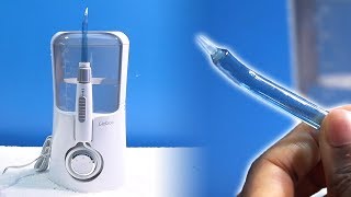 Perfect Way to Floss Water Flosser Machine For Teeth [upl. by Akimehs434]