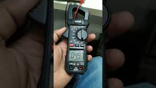 Metravi DT725 ACDC Clamp Meter REL Button Usage [upl. by Kimmel]