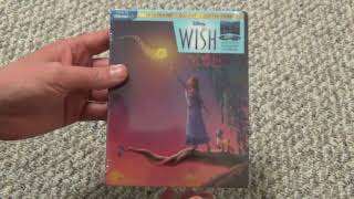 Disneys Wish Steelbook 4K Ultra HD  BluRay  Digital Code Unboxing [upl. by Itnahsa]