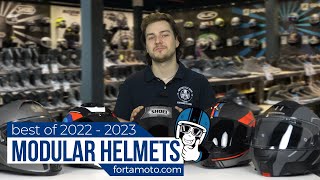 5 BEST Modular Helmets of 2023  FortaMotocom [upl. by Merce]