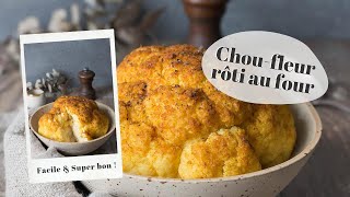 RECETTE  Choufleur entier rôti au four [upl. by Kcirrag]