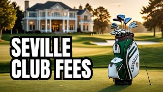 Seville Golf and Country Club Membership Cost [upl. by Marsland779]