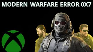 Call of duty error Modern Warfare 0x7 Windows 1011 [upl. by Ronoh581]