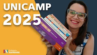 UNICAMP 2025  Lista de leitura obrigatória  Livros Unicamp 2025 [upl. by Aicylla225]