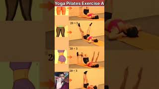 Yoga pilates Exereises at Home short yoga fitness exercisemotivation bollywood workout [upl. by Celinda26]