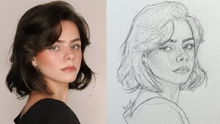 Unlock Your Inner Artist Learn to Draw Realistic Portraits with the Loomis Method [upl. by Atnoid362]