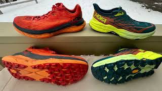 Tecton X Hoka Speedgoat 5 and EVO Speedgoat Which to Choose Hoka Comparison Reviews [upl. by Naimaj]