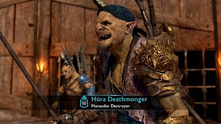 Shadow of War  Deranged level 10 uruk conquers the online fight pits [upl. by Akerley346]