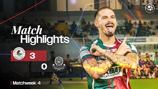 Match Highlights  Mohun Bagan Super Giant 30 Mohammedan SC  MW 4  ISL 202425 [upl. by Vergil458]