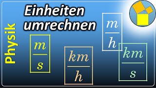 Einheiten umrechnen  Physik  wwwmathephysiktechnikde [upl. by Forelli]