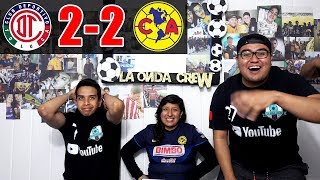 ¡¡DIABLURA  REACCIONES AL TOLUCA VS AMÉRICA 22 [upl. by Oj177]