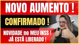 🔴 NOVO AUMENTO CONFIRMADO   NOVIDADE no MEU INSS JÁ ESTÁ LIBERADO   ANIELI EXPLICA [upl. by Leiruh426]