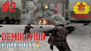 Call of Duty 2 Demolition Veteran 4K Gameplay [upl. by Sheaff537]