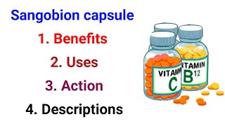 Sangobion capsule benefits \ Uses \ Action \ Descriptions [upl. by Ymmak]