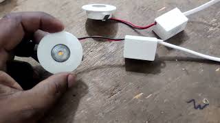 2 watt spot light price in hindi [upl. by Tnilk]