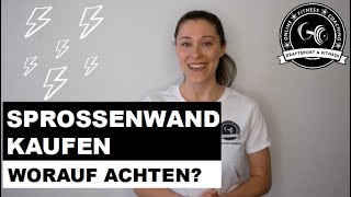 Sprossenwand kaufen Worauf achten [upl. by Ahseyd]