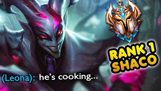 You will NEVER guess The Rank 1 Challenger EU Shacos new build [upl. by Madid]