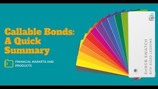 Callable Bonds Summary CFA Level 2  FRM Part 1 Book 3 Financial Markets and Products [upl. by Klarrisa]