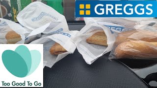 TOO GOOD TO GO  GREGGS MAGIC BAG 🥖 [upl. by Rosella]