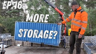 MORE STORAGE  Diary Of A 22 Year Old Landscape Business Owner EP16 UK [upl. by Adnara98]