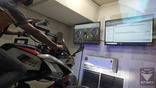 Pulsar RS 200 Dyno Test run Dec 2020 [upl. by Aikyt]