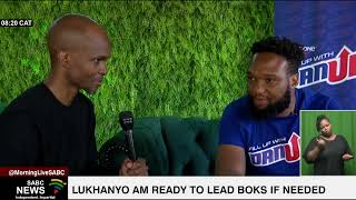 Lukhanyo Am ready to lead Boks if needed [upl. by Pickar]