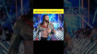 Top 3 Wrestlers😱Who Never Did Match With Roman Reigns 💯🔥 shorts [upl. by Necyrb863]