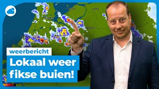 Weerbericht warme dagen maar ook pittige buien ⚡️ [upl. by Ahsemat]