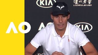 Rafael Nadal press conference SPANISH  Australian Open 2019 [upl. by Nylzor952]