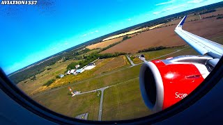 SAS A320 Full Flight Visby To Stockholm [upl. by Adallard]