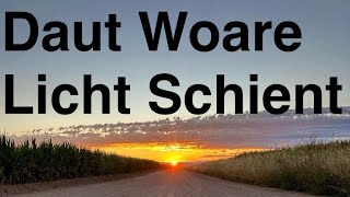 Daut Woare Licht Schient September 22 2024 [upl. by Zehc]