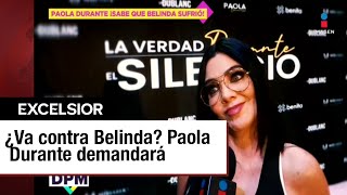 Paola Durante procederá legalmente contra la serie “¿Quién lo mató” [upl. by Ahsemik820]