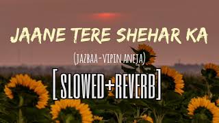 Jaane Tere Shehar ka  slowreverb  Jazbaa  Arko ft Vipin Aneja  Irfan KhanampAishwarya Rai  lofi [upl. by Darbie]