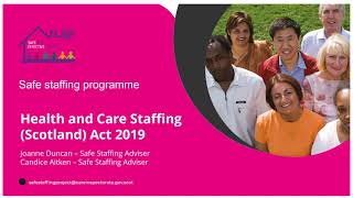 Bitesize 2 for daycare of children services on the Health and Care Staffing Scotland Act 2019 [upl. by Arraet705]