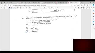 CSEC Biology Paper 1 2024 Morning Last Minute Practice [upl. by Lardner497]